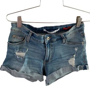 Celebrity Pink | Distressed Jean Shorts